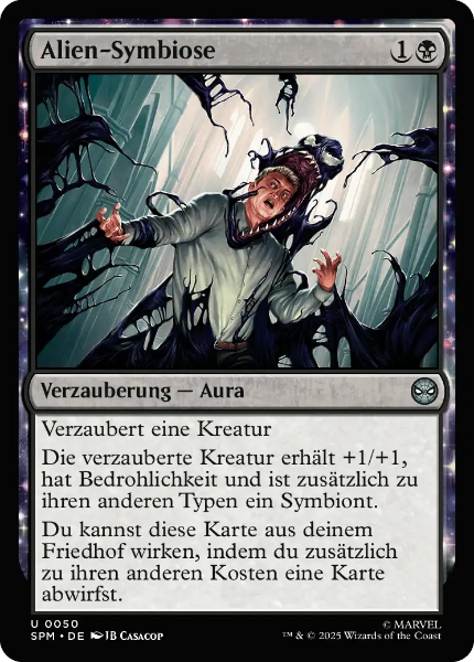 Sammelkartenn MTGAlien-Symbiose SPM #50