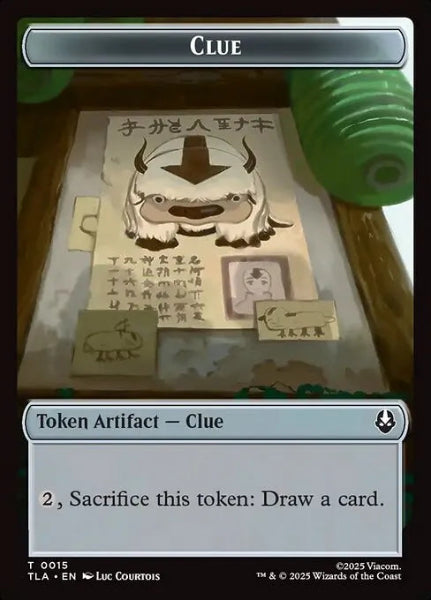 Sammelkarten MTG Ally TLA #04 // Clue TLA #15 Foil 