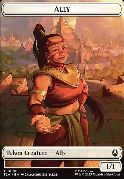 Sammelkarten MTG Ally TLA #08 // Clue TLA #16 Foil