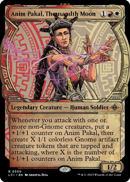 Sammelkarten MTG Anim Pakal, Theusandth Moon LCI #300