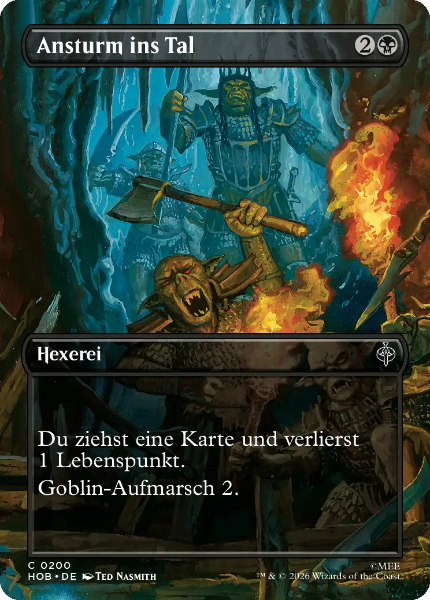 Sammelkarten MTG Ansturm ins Tal HOB #200 (DEU)