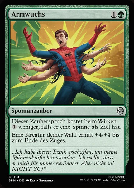 Sammelkarten MTG Armwuchs SPM #101 (DEU)