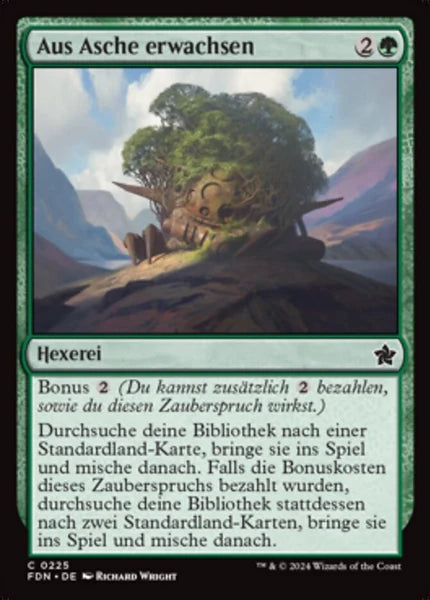 Sammelkarten MTG Aus Asche erwachsen FDN #225 (DEU)