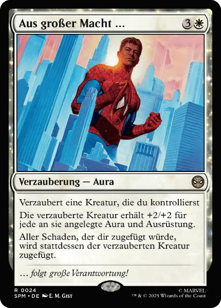 Sammelkarten MTG Aus großer Macht ... SPM #24