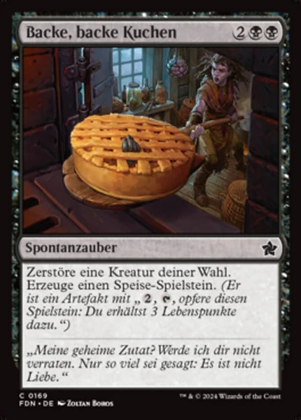 Sammelkarten MTG Backe, backe Kuchen FDN #169 (DEU)