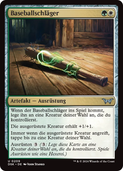 Sammelkarten MTG Baseballschläger DSK #209