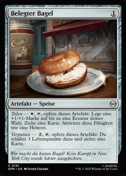 Sammelkarten MTG Belegter Bagel SPM #161 (DEU)