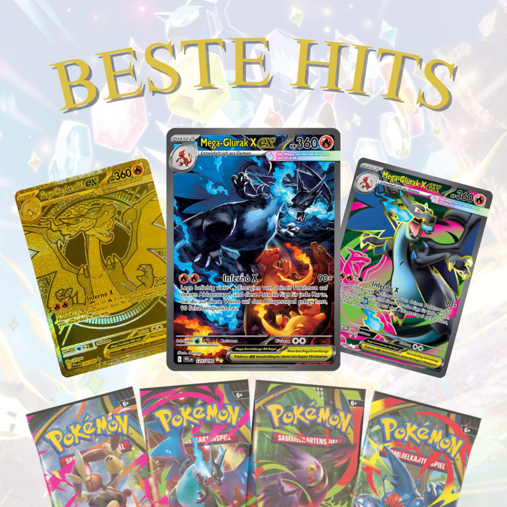 Beste Hits Pokemon Fatale Flammen TradingCard Temple
