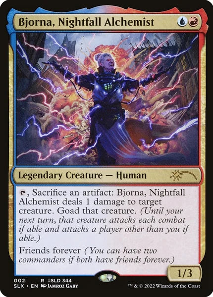 Sammelkarten MTG Bjorna, Nightfall Alchemist SLX #2 (ENG)