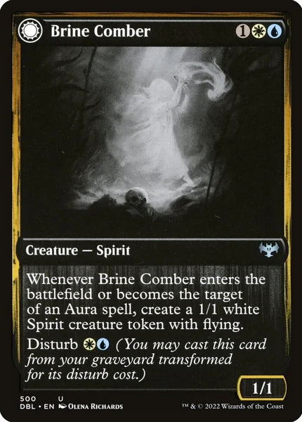 Sammelkarten MTG Brine Comber // Brinebound Gift DBL #500 (ENG)