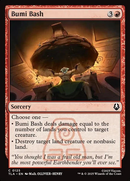 Sammelkarten MTG Bumi Bash TLA #125 (ENG)