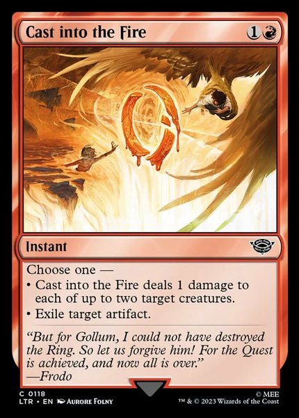 Sammelkarten MTG Cast into the Fire LTR #118 (ENG)
