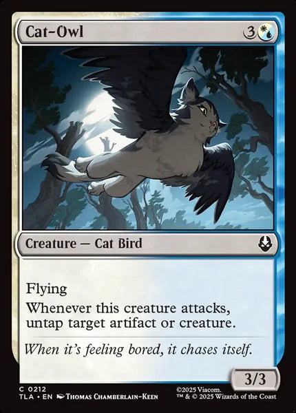 Sammelkarten MTG Cat-Owl TLA #212 (ENG)