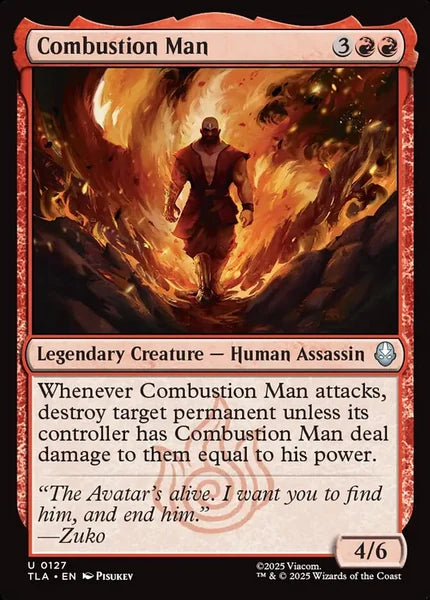 Sammelkarten MTG Combustion Man TLA #127 (ENG)