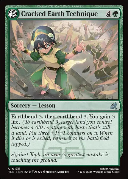 Sammelkarten MTG Cracked Earth Technique TLE #135 (ENG)