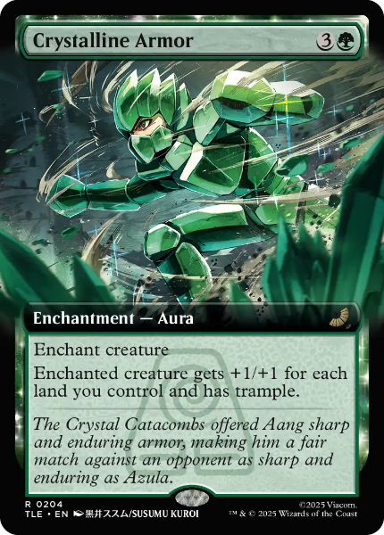 Sammelkarten MTG Crystalline Armor TLE #204 Foil (ENG)