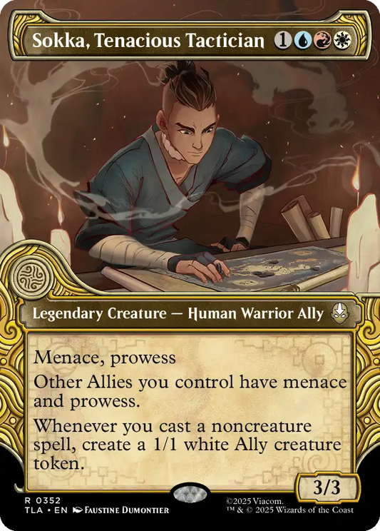 Sokka, Tenacious Tactician TLA #352 Foil (ENG)