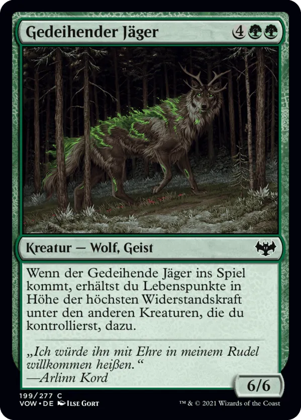 Gedeihender Jäger VOW #199 (DEU)