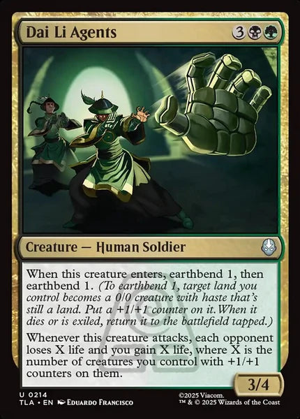 Sammelkarten MTG Dai Li Agents TLA #214 (ENG)