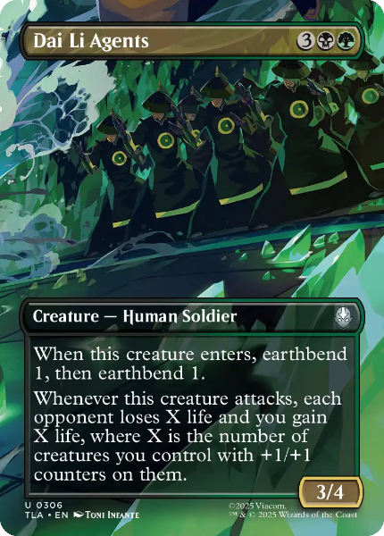 Sammelkarten MTG Dai Li Agents TLA #306 FOIL (ENG)
