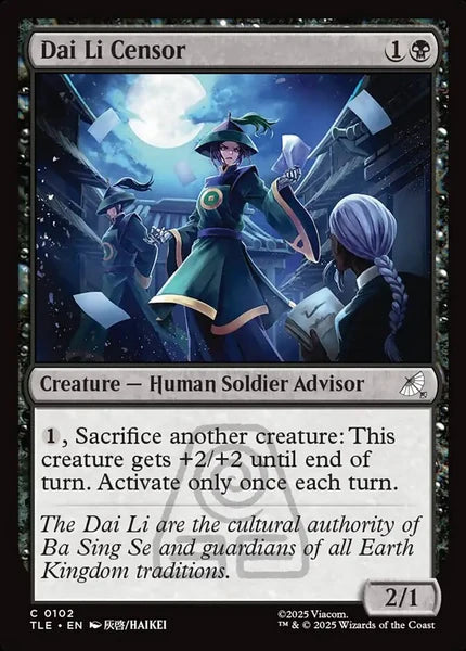 Sammelkarten MTG Dai Li Censor TLE #102 (ENG)