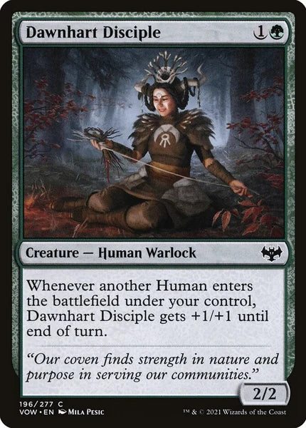 Sammelkarten MTG Dawnhart Disciple VOW #196 (ENG)