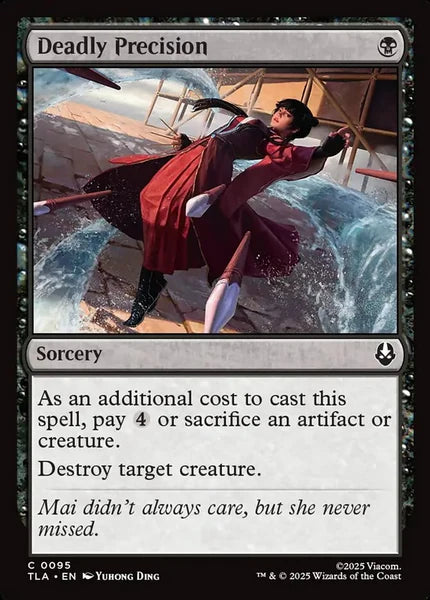 Sammelkarten MTG Deadly Precision TLA #95 (ENG)