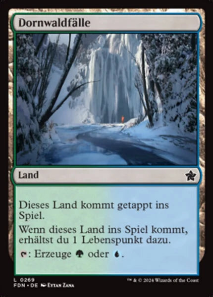 Sammelkarten MTG Dornwaldfälle FDN #269 (DEU)