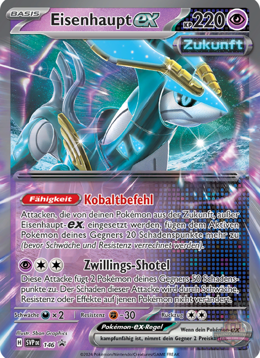 Sammelkarten Pokemon Eisenhaupt ex 146 Promo
