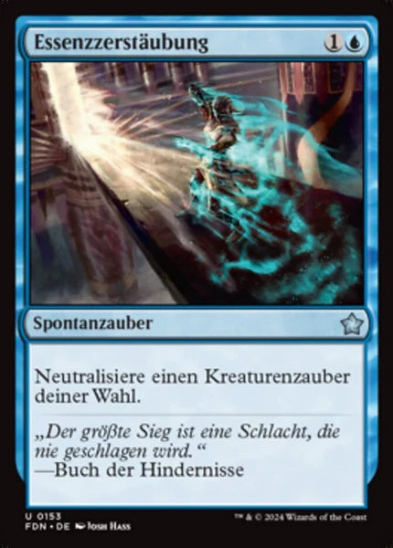 Sammelkarten MTG Essenzzerstäubung FDN #153 (DEU)