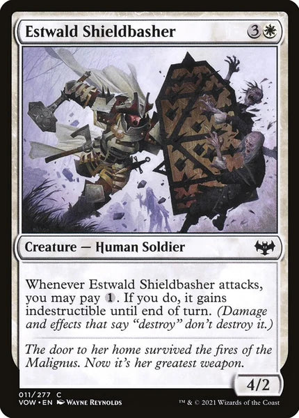 Sammelkarten MTG Estwald Shieldbasher VOW #11 (ENG)