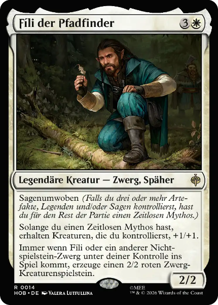 Sammelkarten MTG Fíli der Pfadfinder HOB #14 (DEU)