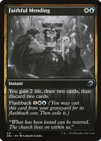 Sammelkarten MTG Faithful Mending DBL #221 (ENG)