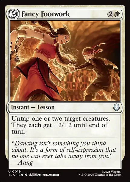 Sammelkarten MTG Fancy Footwork TLA #19 (ENG)