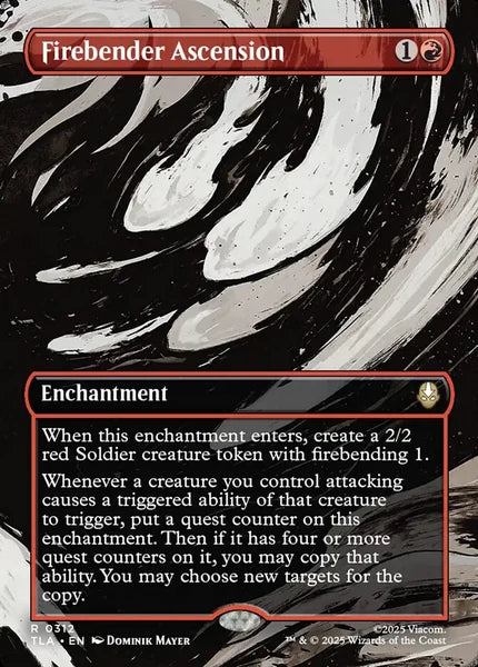 Sammelkarten MTG Firebender Ascension TLA #312 (ENG)