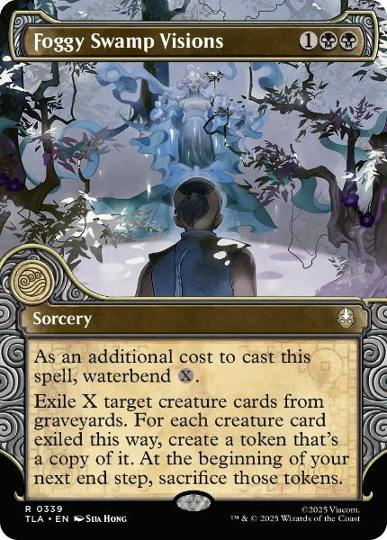 Sammelkarten MTG Foggy Swamp Visions TLA #339 (ENG)