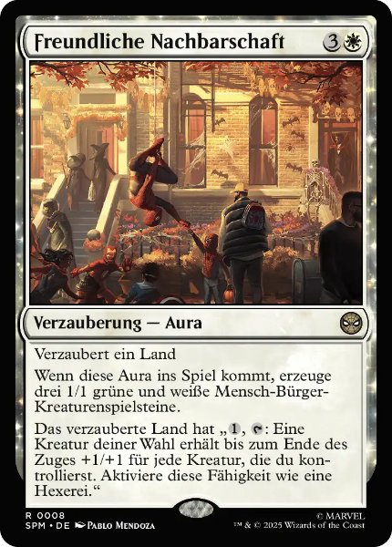 Sammelkarten MTG Freundliche Nachbarschaft SPM #08