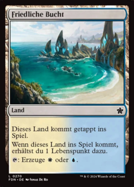 Sammelkarten MTG Friedliche Bucht FDN #270 (DEU)