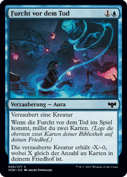 Sammelkarten MTG Furcht vor dem Tod VOW 59