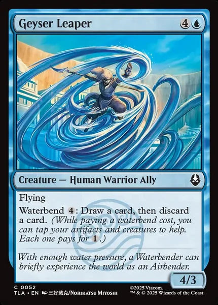 Sammelkarten MTG Geyser Leaper TLA #52 (ENG)