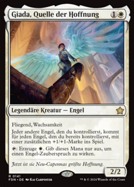 Sammelkarten MTG Giada, Quelle der Hoffnung FDN #141 (DEU)