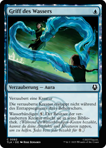 Sammelkarten MTG Griff des Wassers TLA #82 (DEU)