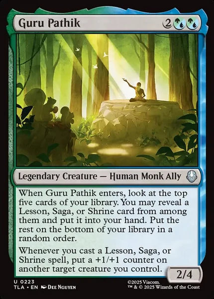 Sammelkarten MTG Guru Pathik TLA #223 (ENG)