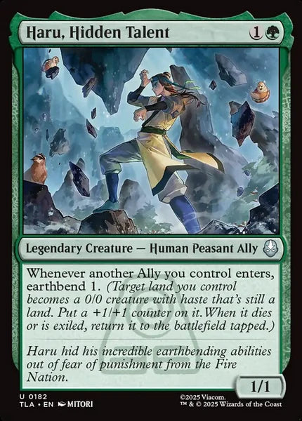 Sammelkarten MTG Haru, Hidden Talent TLA #182 (ENG)