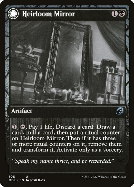 Sammelkarten MTG Heirloom Mirror // Inherited Fiend DBL #105 (ENG)