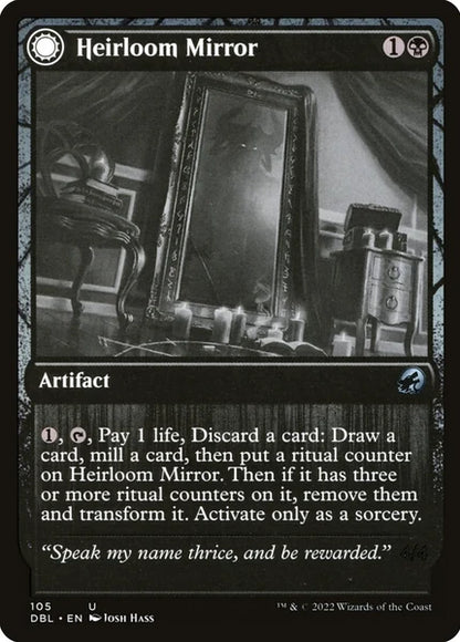 Sammelkarten MTG Heirloom Mirror // Inherited Fiend DBL #105 (ENG)