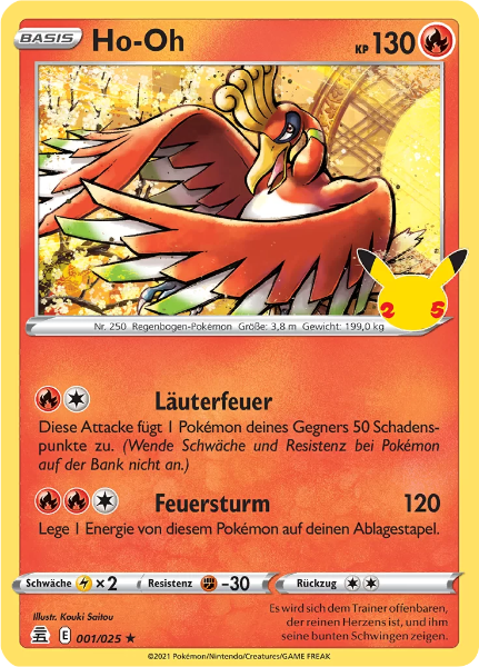 Sammelkarten Pokemon Lavados 001/025 Holo