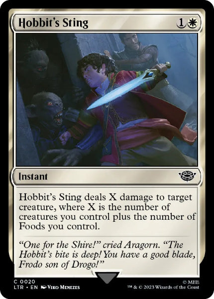 Sammelkarten MTG Hobbit´s Sting LTR #20 