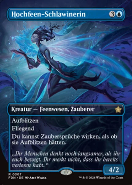 Sammelkarten MTG Hochfeen-Schlawinerin FDN #307 (DEU)