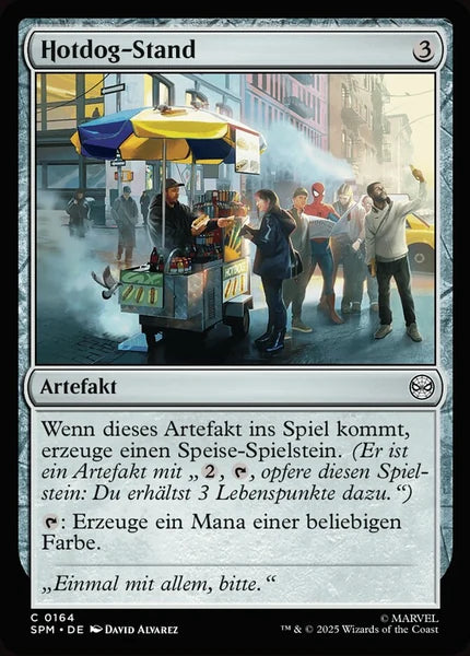 Sammelkarten MTG Hotdog-Stand SPM #164 (DEU)